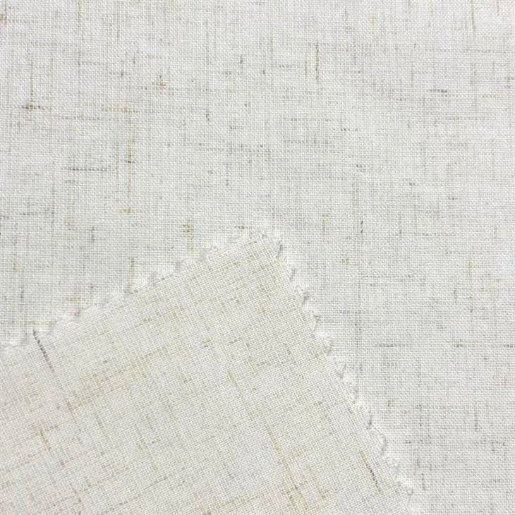 Polyester Linen Spandex Fabric