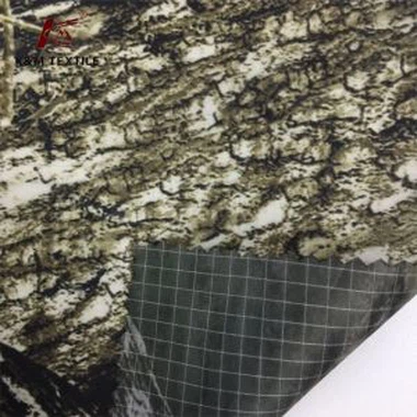 210T Print Check Pattern Poliester Taffeta Tkanina