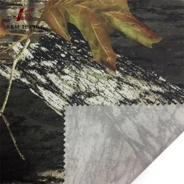 228T Printed PU Coated Taslon Fabric