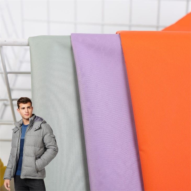 100% Polyester Down Coat Fabric Woven Quilting Warm Microfiber Polyester Fabric 400t Pongee Print Lami Fabric