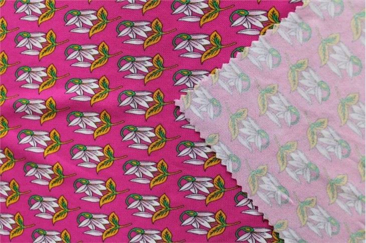 100%Viscose Doule-sided Printed Fabric For Skirt, Shirt